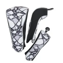 Glove It 3 Pack Headcovers - Onyx Geo