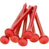 Ztech Wooden 2 3/4 Golf Tees (100 Count) -Grip Fit Store 4 Golf Tees 100 Count RED