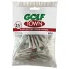 PRIDE SPORTS Golf Town Logo 2 3/4 Inch Plastic Tees (50 Count) -Grip Fit Store 4 Inch Plastic Tees 50 Count