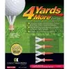 GREENKEEPER 4 Yards More 1 3/4 Inch Short Tee -Grip Fit Store 4 Inch Short Tee