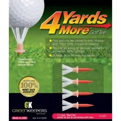 GREENKEEPER 4 Yards More 1 3/4 Inch Short Tee
