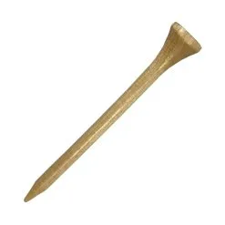 PRIDE SPORTS Deluxe Natural 2 3/4 Inch Tees (100 Count) -Grip Fit Store 4 Inch Tees 100 Count 1