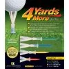 GREENKEEPER 4 Yards More Golf Tees Variety Pack 1 GREENKEEPER 4 Yards More Golf Tees Variety Pack -Grip Fit Store 4 Yards More Golf Tees Variety Pack