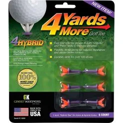 GREENKEEPER 4 Yards More Tees - 1 Inch Hybrid