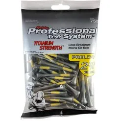 PRIDE SPORTS Prolength Titanium Strength 2 3/4ININ Golf Tees (75 Pack)