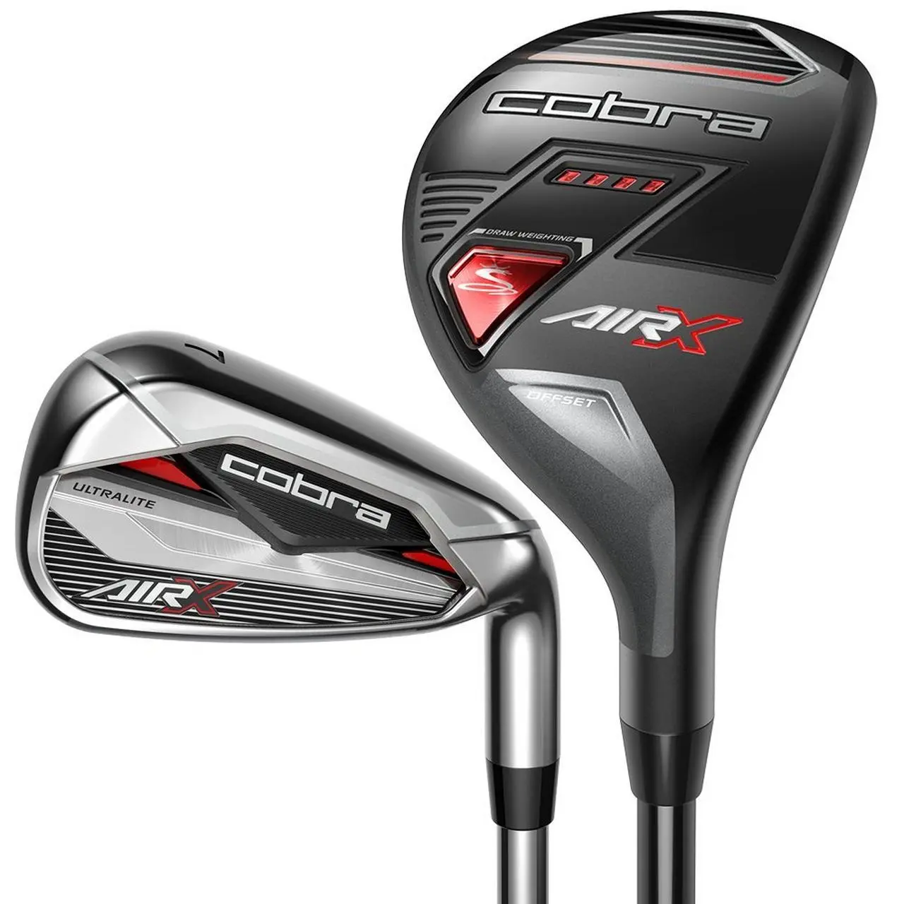 COBRA AIR X 4H 5H 6-PW Combo Iron Set With Steel Shafts 3 COBRA AIR X 4H 5H 6-PW Combo Iron Set With Steel Shafts