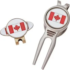Ztech Canadian Flag Divot Tool Set