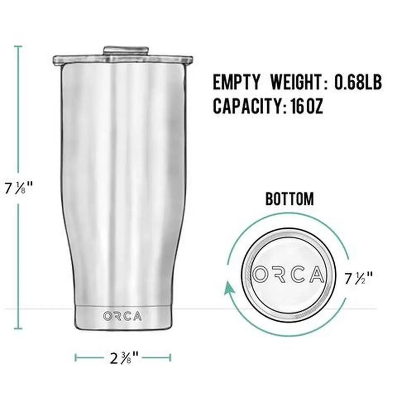 ORCA Chaser 16oz Tumbler 6 ORCA Chaser 16oz Tumbler - Image 4