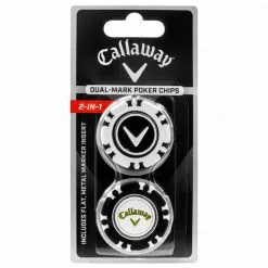 Callaway Dual-Mark Poker Chip & Ball Marker -Grip Fit Store Dual Mark Poker Chip Ball Marker 2