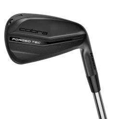 COBRA KING Forged Tec Black 4-PW Iron Set With Steel Shafts