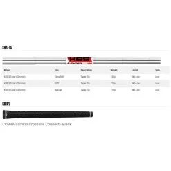 COBRA KING Tour MIM 4-PW Iron Set With Steel Shafts -Grip Fit Store KING Tour MIM 4 PW Iron Set with Steel Shafts 4