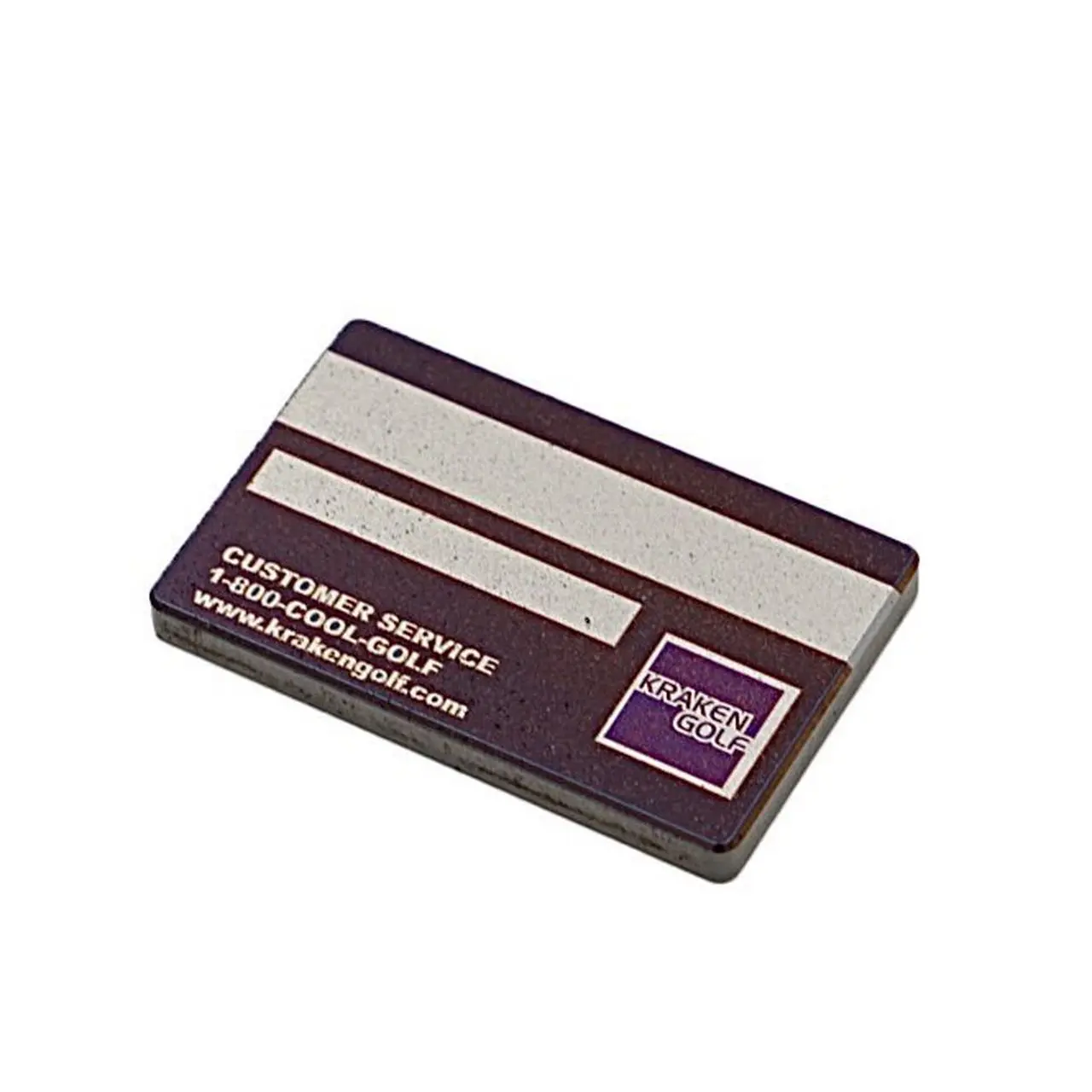 KRAKEN GOLF Kraken Bank Credit Card Ball Marker 4 KRAKEN GOLF Kraken Bank Credit Card Ball Marker - Image 2