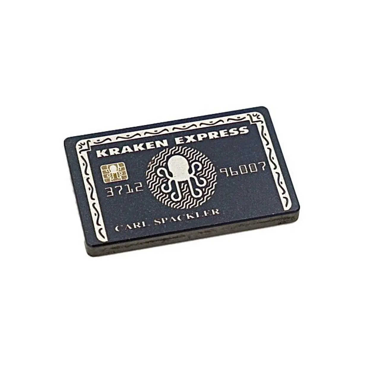 KRAKEN GOLF Kraken Bank Credit Card Ball Marker 3 KRAKEN GOLF Kraken Bank Credit Card Ball Marker