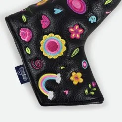 PRG ORIGINALS Love Peace & Golf Blade Putter Headcover -Grip Fit Store Love Peace Golf Blade Putter Headcover 2