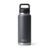 Yeti Rambler 1 L Bottle 1 Yeti Rambler 1 L Bottle -Grip Fit Store Rambler 1 L Bottle CHARCOAL