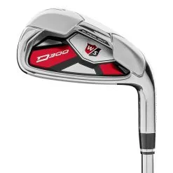 Wilson D300 SuperLite 5-PW GW Iron Set With Steel Shafts