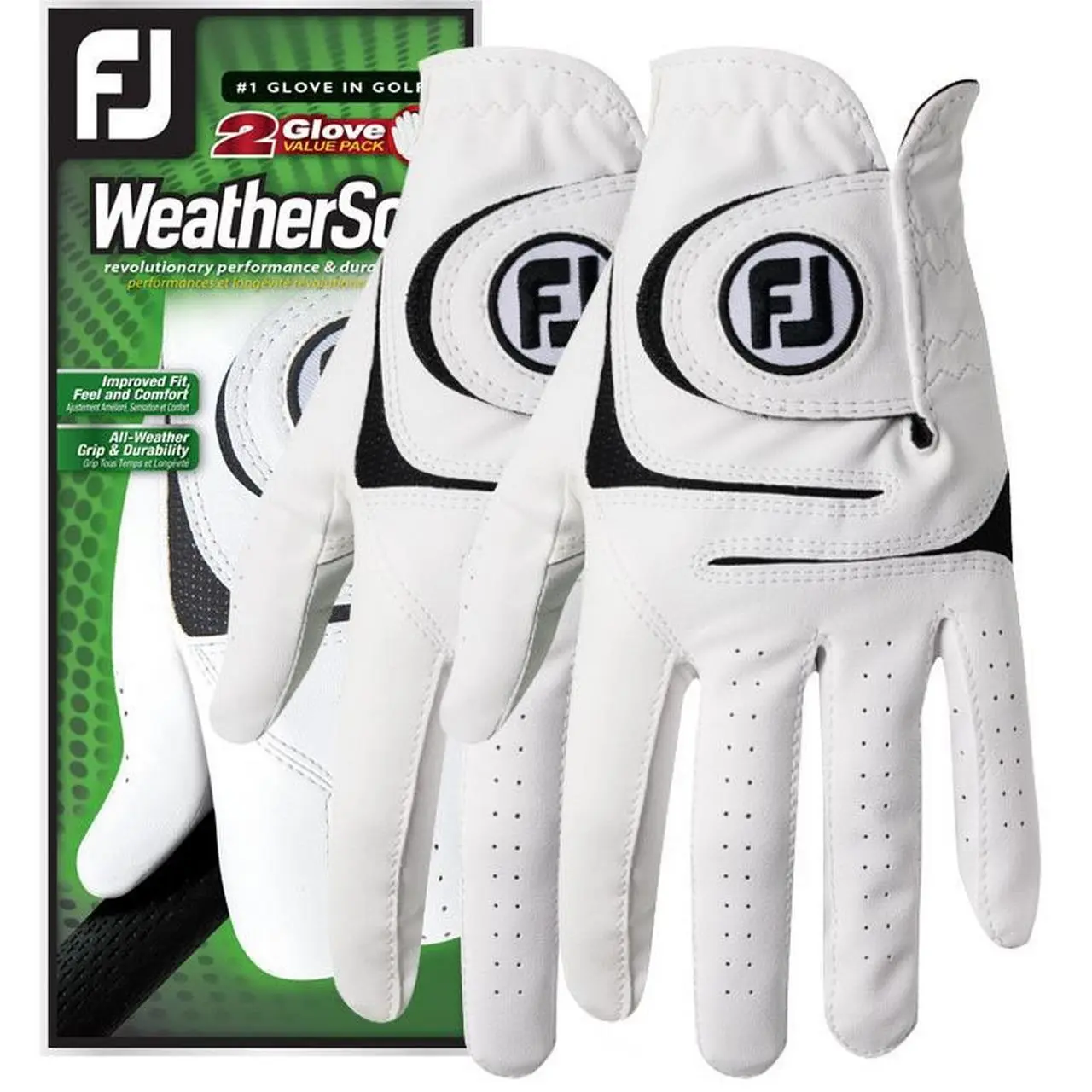 FootJoy Women's WeatherSof Golf Gloves - 2 Pack 4 FootJoy Women's WeatherSof Golf Gloves - 2 Pack - Image 2