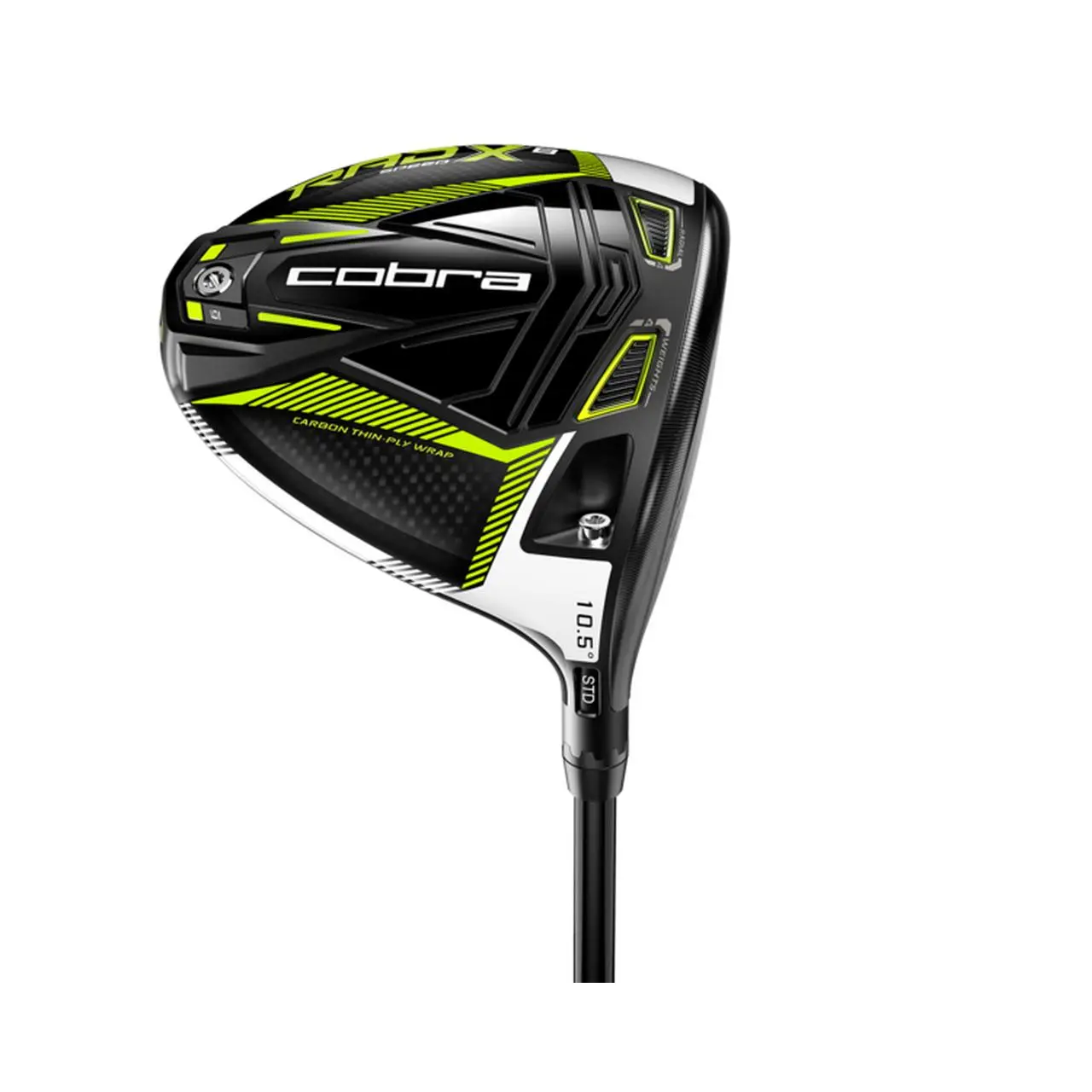 COBRA RADSPEED XB Driver - Black/Yellow 3 COBRA RADSPEED XB Driver - Black/Yellow